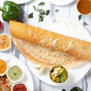 Cheese Plain Dosa
