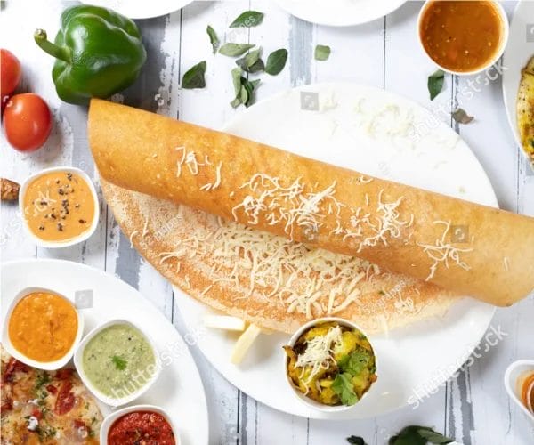 Cheese Plain Dosa