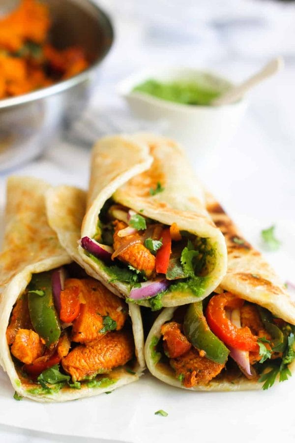 Chicken Kathi Roll
