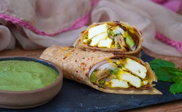 Fish Tikka Kathi Roll
