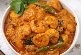 Ginger Prawns Coconut Masala