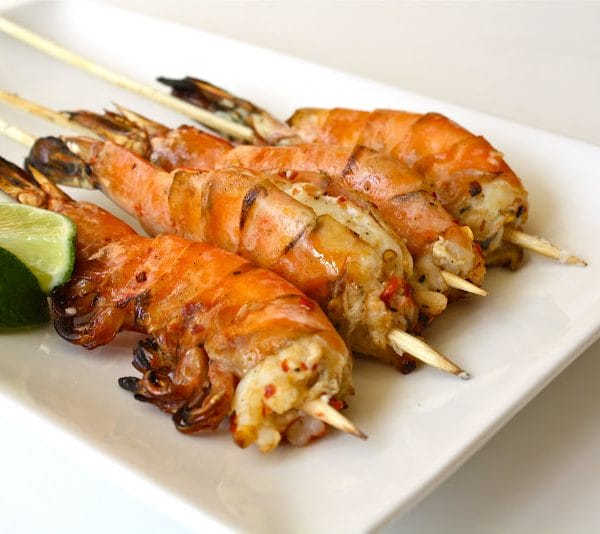 Grilled Jumbo Prawns