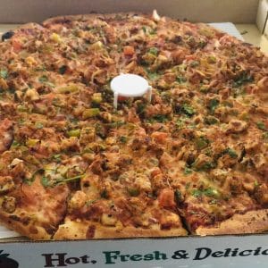 Karahi Chicken Pizza