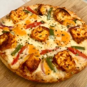 Karahi Paneer Pizza