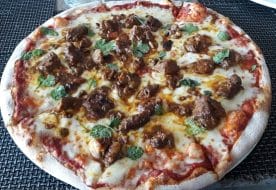 Lamb Karahi Pizza