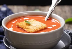 Railway Style Basil Tomato Soup