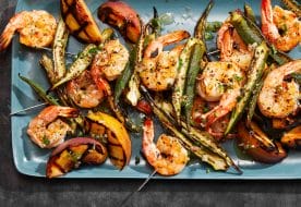 Seafood Grill with Veggies