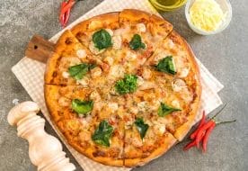 Sultani Shrimp Pizza